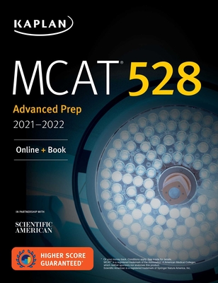 MCAT 528 Advanced Prep 2021–2022: Online + Book (Kaplan Test Prep) Cover Image