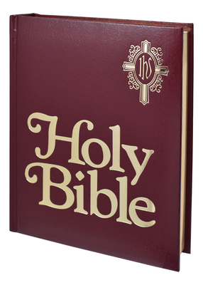 New Catholic Bible Family Edition (Burgundy) Cover Image