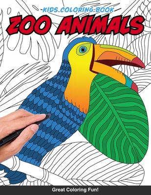 Zoo -Tabular Coloring Book for Teens and Adults (Paperback)