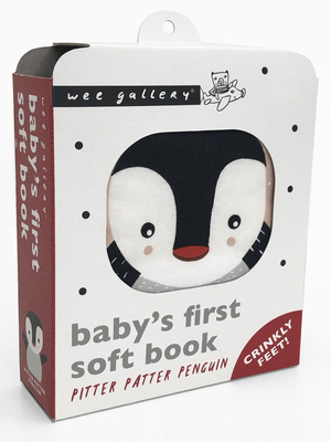 Pitter Patter Penguin (2020 Edition): Baby's First Soft Book (Wee Gallery Cloth Books) By Surya Sajnani Cover Image