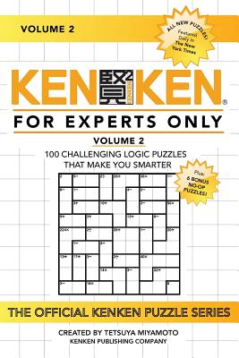 KenKen: For Experts Only, Volume 2