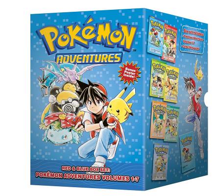 Pokémon Adventures Red & Blue Box Set (Set Includes Vols. 1-7) (Pokémon Manga Box Sets #1) By Hidenori Kusaka, Mato (Illustrator) Cover Image