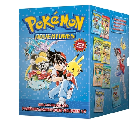 Pokémon Adventures Red & Blue Box Set (Set Includes Vols. 1-7) (Pokémon Manga Box Sets #1)