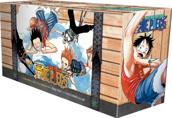 One Piece Box Set 2: Skypeia and Water Seven: Volumes 24-46 with Premium (One Piece Box Sets #2) By Eiichiro Oda Cover Image