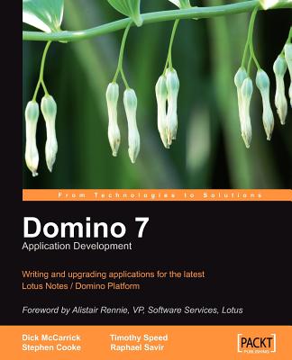 Domino 7 Lotus Notes Application Development Cover Image