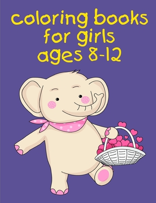 Coloring Books For Girls Ages 8-12: Super Cute Kawaii Animals Coloring  Pages (Paperback)