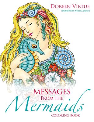 Messages from the Mermaids Coloring Book Cover Image