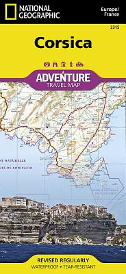Corsica [France] (National Geographic Adventure Map #3315) Cover Image