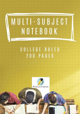 Multi-Subject Notebook College Ruled 200 Pages Cover Image