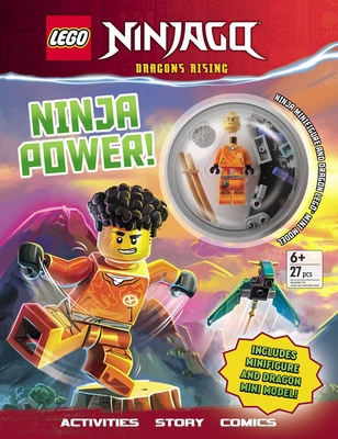 LEGO NINJAGO: Ninja Power! (Activity Book with Minifigure) Cover Image