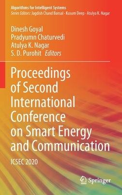 Proceedings of Second International Conference on Smart Energy and Communication: Icsec 2020 Cover Image