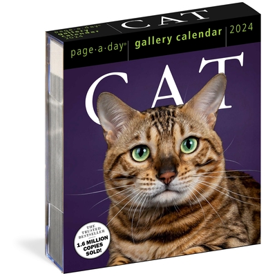 Cat Page-A-Day Gallery Calendar 2024: A Delightful Gallery of Cats for Your Desktop