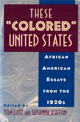 Cover for These Colored United States