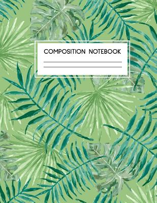 Green Notebook: Cool Design Composition Notebook Cover, Funny Green Cover  Book for Back to School Duo Sided College Ruled Lined Book 120 Pages   Gift Idea for Teens, Tweens, and Adults: Editions