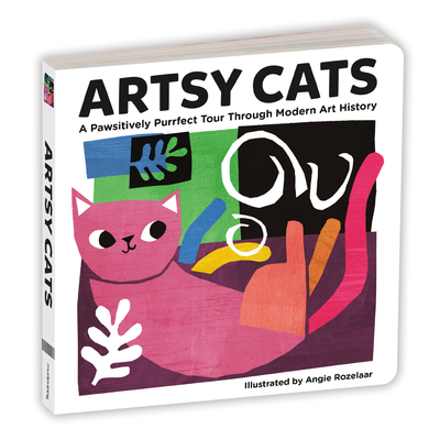 Artsy Cats Board Book Cover Image