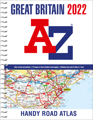 Great Britain A-Z Handy Road Atlas 2022 Cover Image