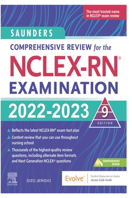 NCLEX-RN Examination 2022-2023: Comprehensive Review for the NCLEX-RN Examination 9th edition By Dizo Jeridio Cover Image