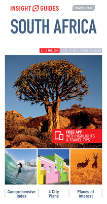 Insight Guides Travel Map South Africa (Insight Travel Maps) Cover Image