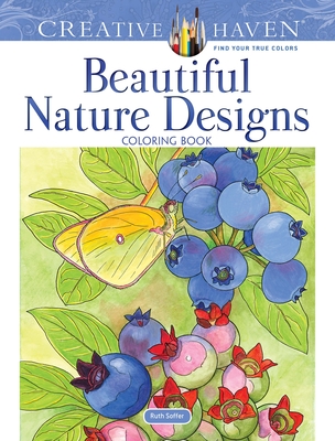 Creative Haven Beautiful Nature Designs Coloring Book Cover Image
