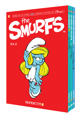 The Smurfs 3-in-1 #4 - Paperback - Papercutz