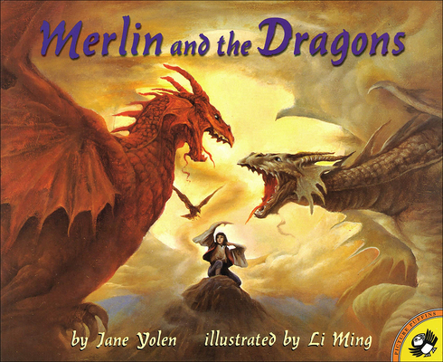 Cover for Merlin and the Dragons