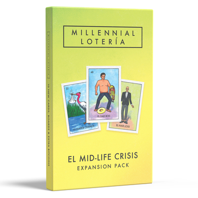 Millennial Lotería: El Midlife Crisis Expansion Pack (Millennial Loteria Series #8) By Mike Alfaro, Blue Star Press (Producer) Cover Image