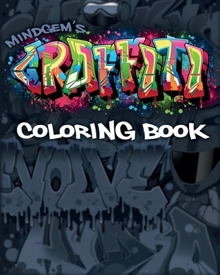 MindGem's GRAFFITI Coloring Book Cover Image