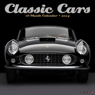 Classic Cars 2024 12 X 12 Wall Calendar Cover Image