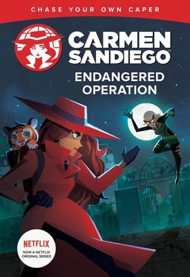 Endangered Operation (Carmen Sandiego Chase-Your-Own Capers) By Clarion Books Cover Image