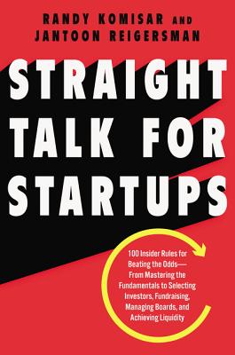 Cover for Straight Talk for Startups
