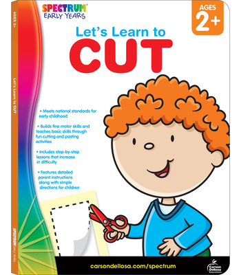 Let's Learn to Cut, Ages 2 - 5 By Spectrum Cover Image
