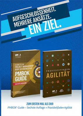 A Guide to the Project Management Body of Knowledge (PMBOK(R) Guide-Sixth Edition / Agile Practice Guide Bundle (GERMAN) By Project Management Institute Cover Image
