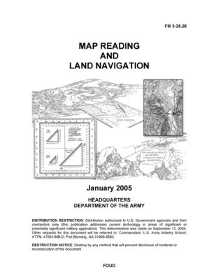 FM 3-25.26 Map Reading and Land Navigation Cover Image