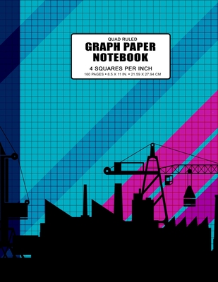 Graph Paper: 1/4 Inch 4 X 4 Squares Per Inch Quad Ruled Graphing Paper for  Math and Science Composition Notebook for Students (Paperback)