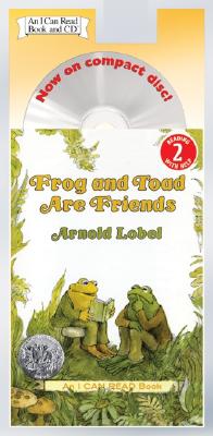 Frog and Toad Are Friends Book and CD (I Can Read Level 2) By Arnold Lobel, Arnold Lobel (Illustrator) Cover Image