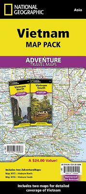 Vietnam [Map Pack Bundle] (National Geographic Adventure Map)