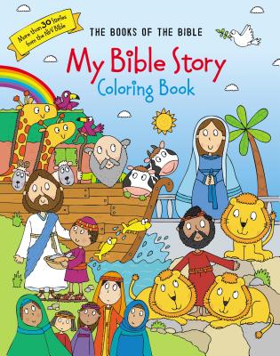 My Bible Story Coloring Book: The Books of the Bible Cover Image