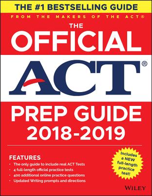 The Official ACT Prep Guide, 2018-19 Edition (Book + Bonus Online Content) By Act Cover Image