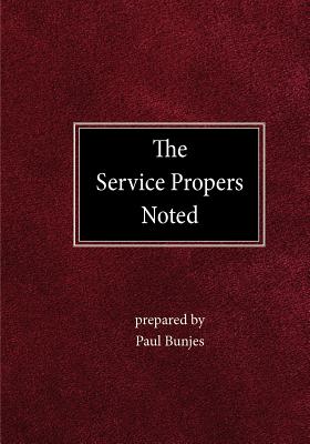 The Service Propers Noted Cover Image