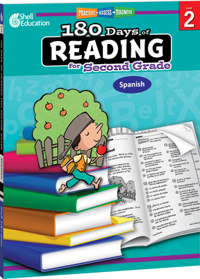 180 Days of Reading for Second Grade (Spanish): Practice, Assess, Diagnose (180 Days of Practice) Cover Image