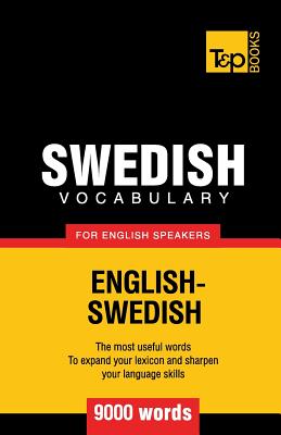 Swedish vocabulary for English speakers - 9000 words Cover Image