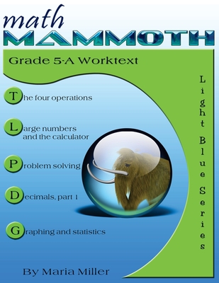 Math Mammoth Grade 5-A Worktext Cover Image