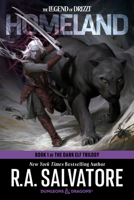 Homeland: Dungeons & Dragons: Book 1 of The Dark Elf Trilogy (The Legend of Drizzt #1) Cover Image