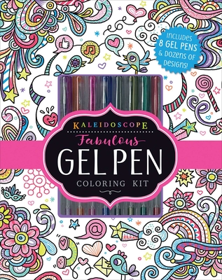 Kaleidoscope: Fabulous Gel Pen Coloring Kit By Editors of Silver Dolphin Books Cover Image