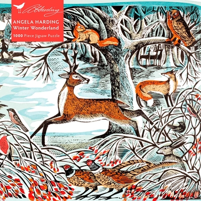 Adult Jigsaw Puzzle: Angela Harding: Winter Wonderland: 1000-piece Jigsaw Puzzles By Flame Tree Studio (Created by) Cover Image