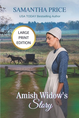 Amish Widow's Story LARGE PRINT (Expectant Amish Widows #14)