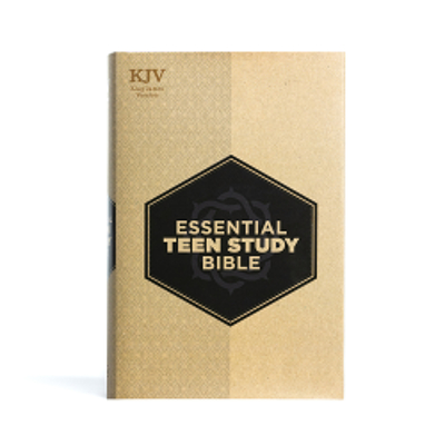 KJV Essential Teen Study Bible, Hardcover Cover Image