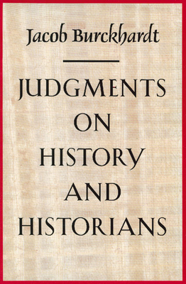 Judgments on History and Historians cover