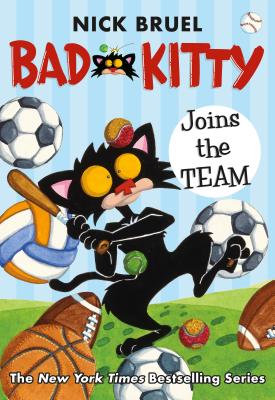 Cover for Bad Kitty Joins the Team