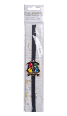 Harry Potter: Hogwarts Crest Enamel Charm Bookmark By Insights Cover Image